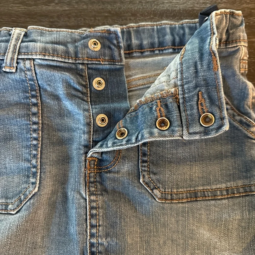 Oshkosh Girls 6 Button Fly Jean Skirt